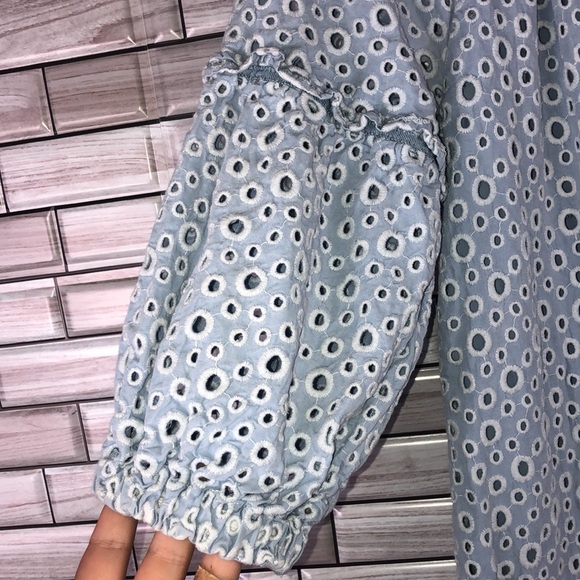 Prose & Poetry Delaney Eyelet Dress Size Xs - Picture 3 of 9